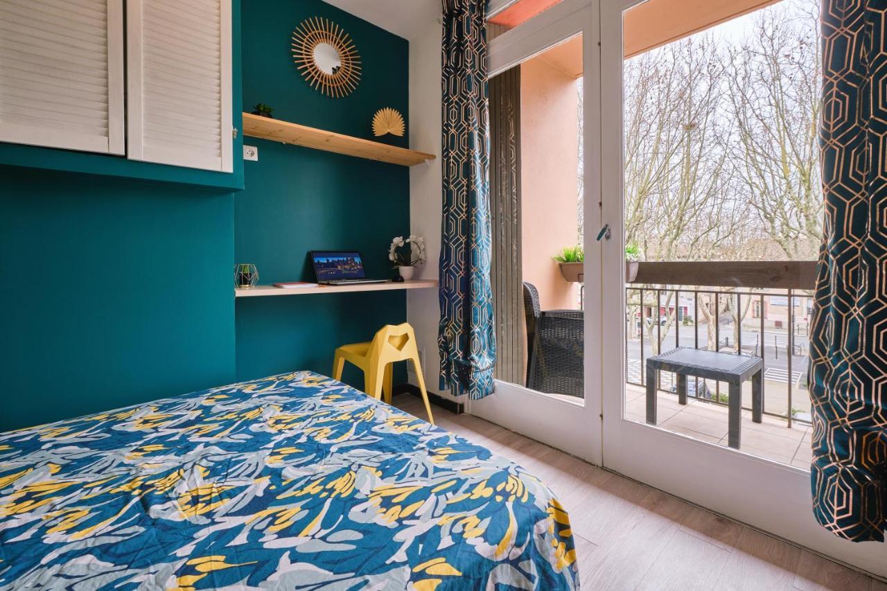 Tout Confort ! Climatisation, Centre-Ville, Parking, Terrasse, Wifi, Netflix Carcassonne Exteriör bild