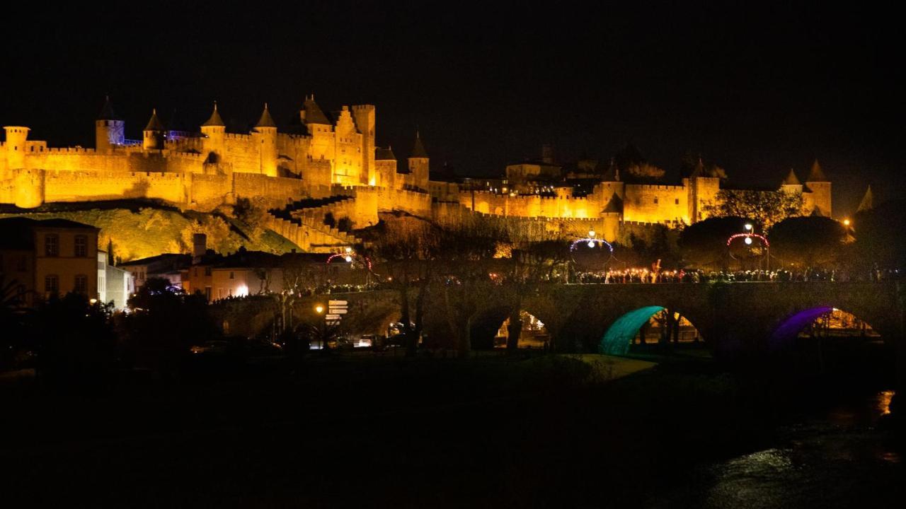 Tout Confort ! Climatisation, Centre-Ville, Parking, Terrasse, Wifi, Netflix Carcassonne Exteriör bild
