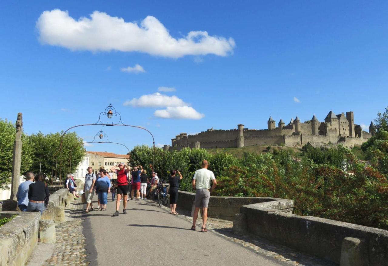 Tout Confort ! Climatisation, Centre-Ville, Parking, Terrasse, Wifi, Netflix Carcassonne Exteriör bild
