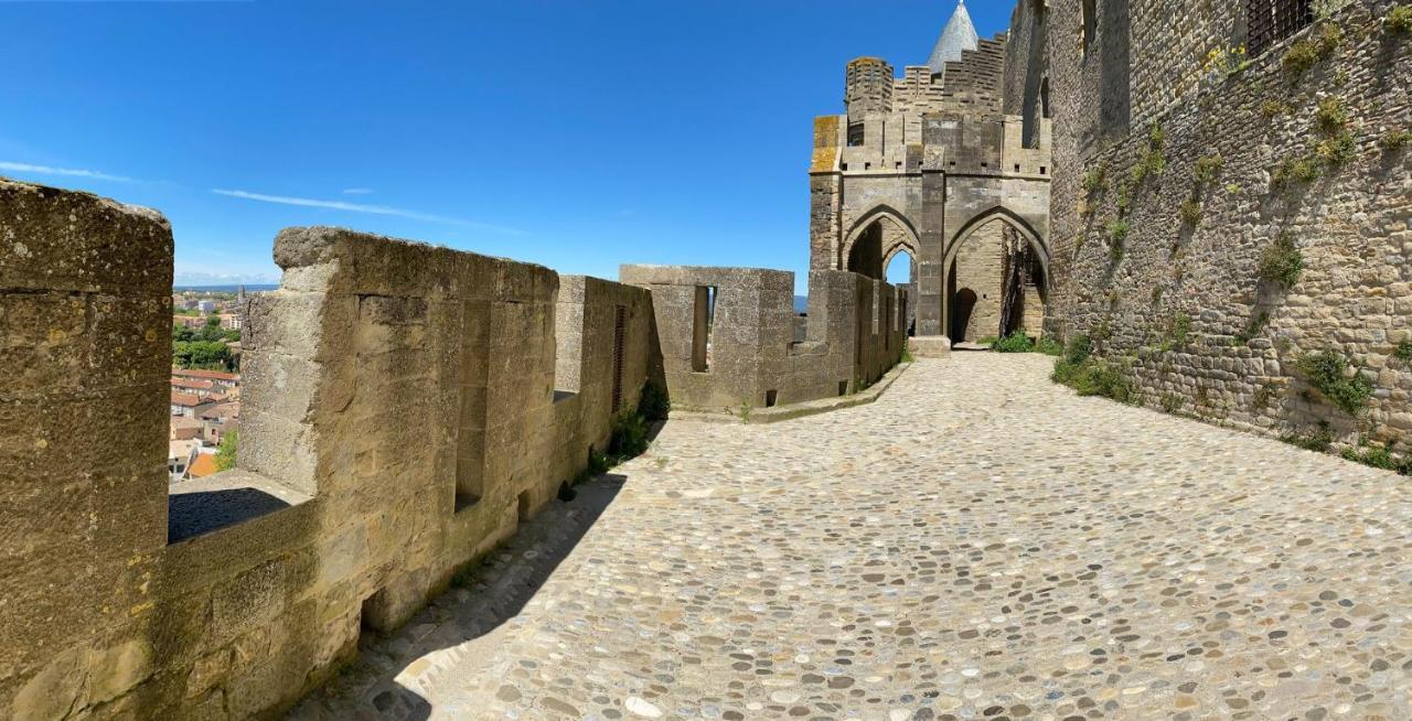 Tout Confort ! Climatisation, Centre-Ville, Parking, Terrasse, Wifi, Netflix Carcassonne Exteriör bild